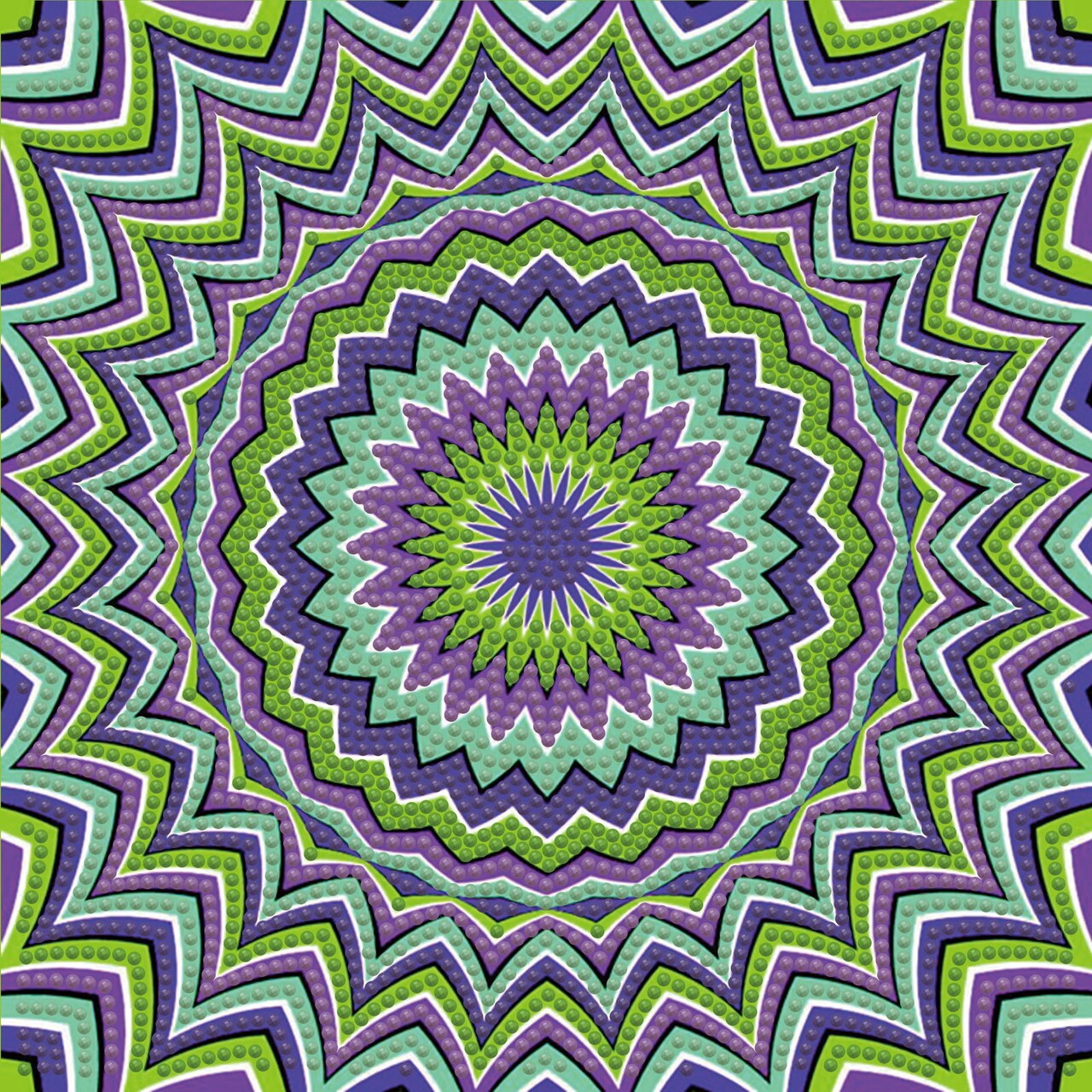 Diamond Dotz Optical Illusion Dotz Box Pattern Diamond Painting Kits for Adults - Diamond Art Kits a Relaxing Creative Craft Kit with Dotz Gems 8.7x8.7